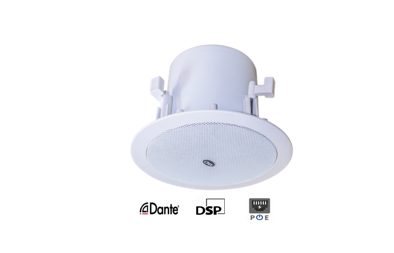 DANTE-630K Dante Enabled Ceiling Speaker With DSP