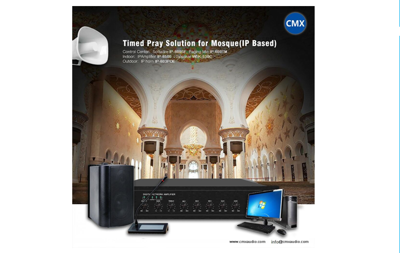 CMX AUDIO Public Address Solutions for Places of Worship Sound System