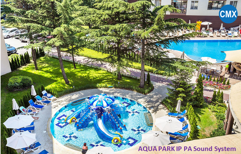 AQUA PARK Kazakhstan IP PA Sound System